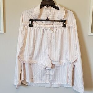 Stars Above Pink & White Sleep set